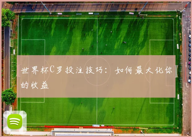 世界杯C罗投注技巧：如何最大化你的收益